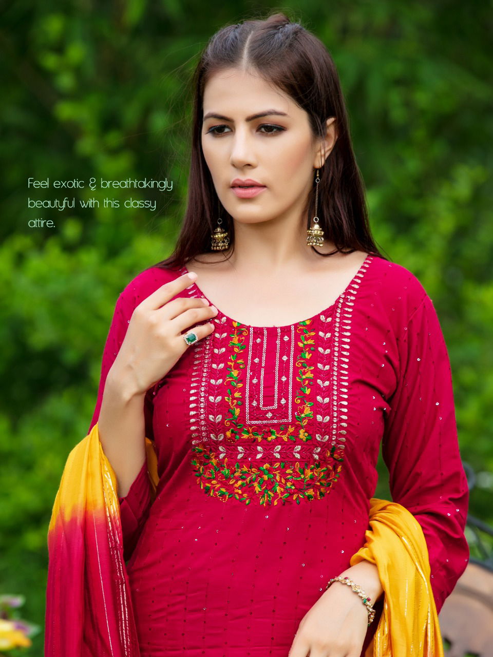 Innayat V 1 Fancy Festive Wear Designer Readymade Suit Collection